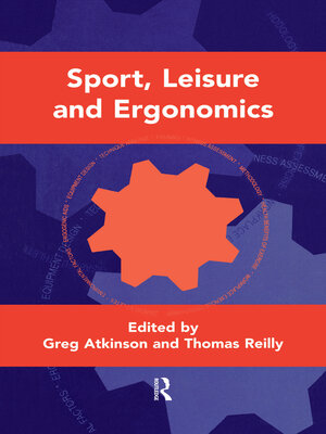 cover image of Sport, Leisure and Ergonomics